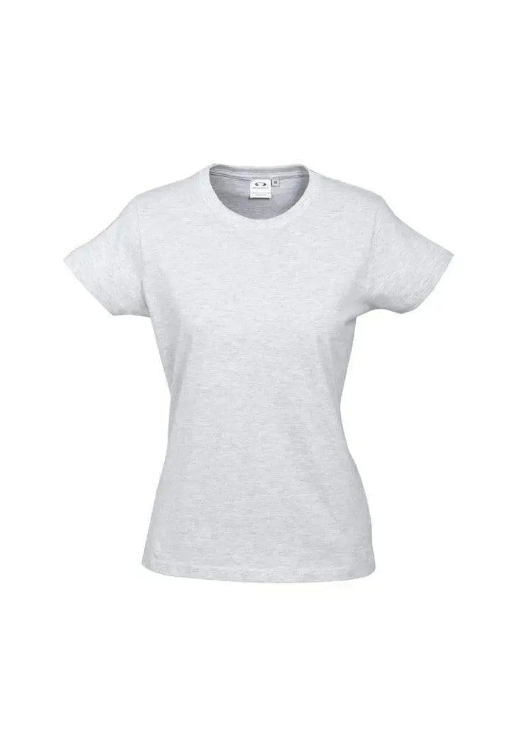 Biz Collection Women’s Ice T-shirt T10022 in Snow Marle