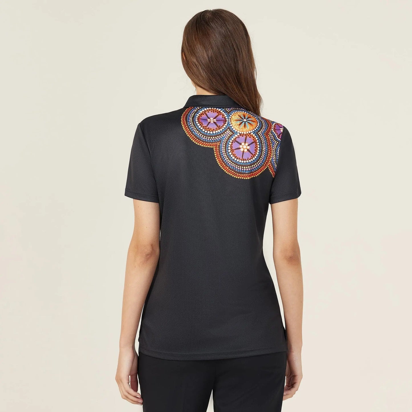 NNT Bush Tucker Women's Indigenous Corporate Polo Shirt CATUSW - Simply Scrubs Australia