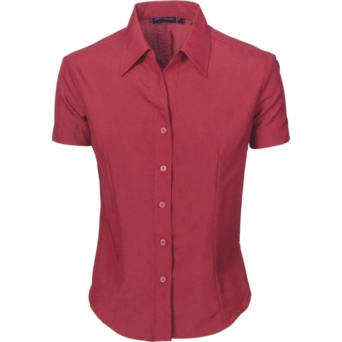 DNC WORKWEAR Ladies Cool-Breathe Short Sleeve Shirt 4237 - Simply Scrubs Australia