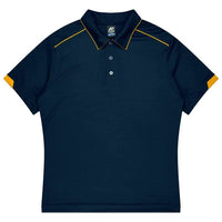 Aussie Pacific Currumbin Men's Polo Shirt 1320  Aussie Pacific NAVY/KAWA GREEN S 