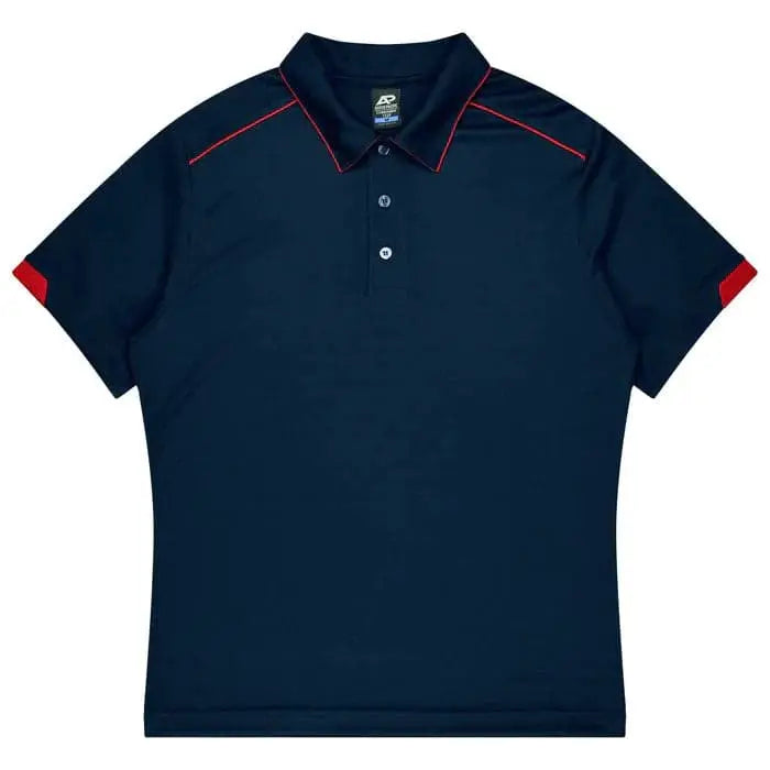 Aussie Pacific Currumbin Men's Polo Shirt 1320 Aussie Pacific NAVY/RED S