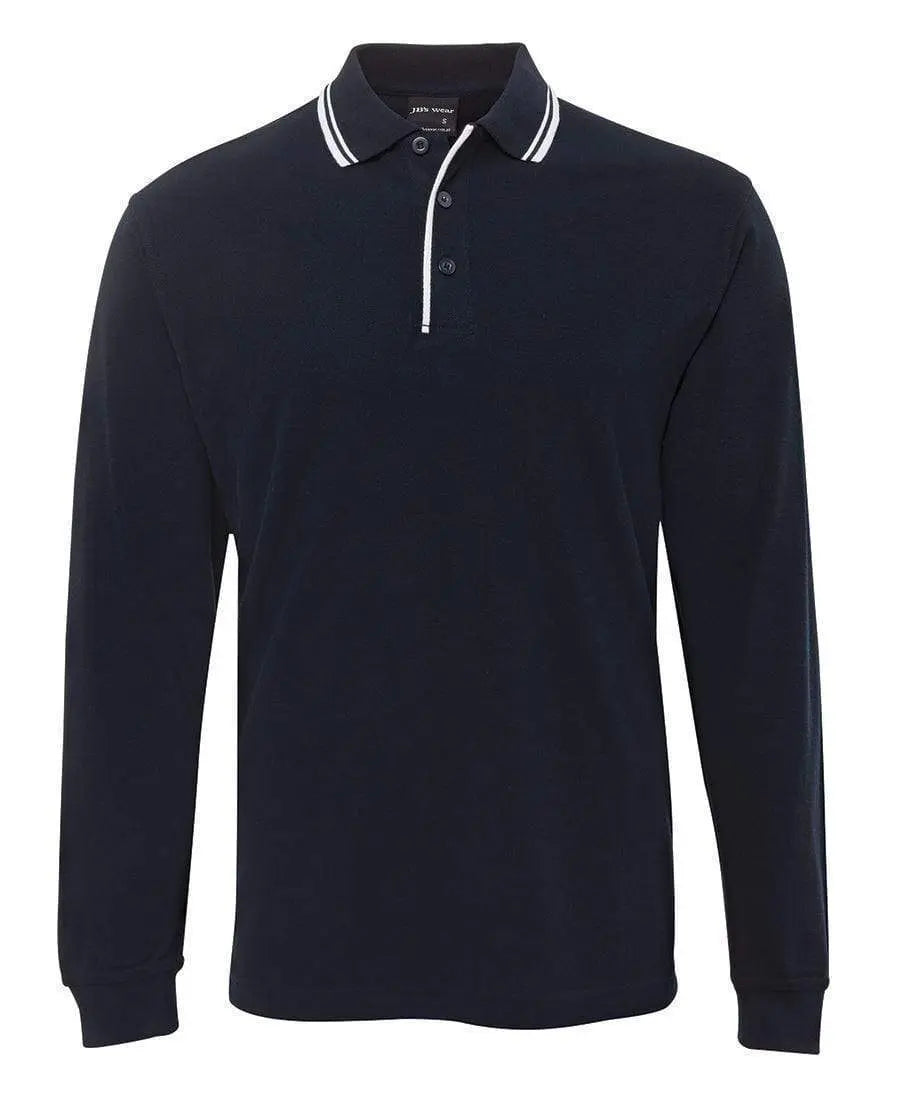 Jb's Wear Casual Wear JB'S L/S Contrast Polo 210XC