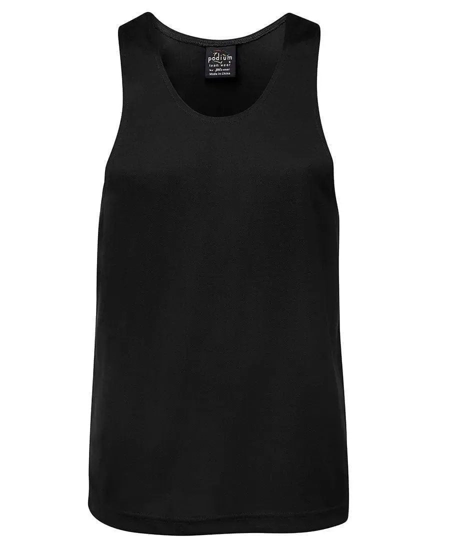 Jb's Poly Singlet 7PS in Black