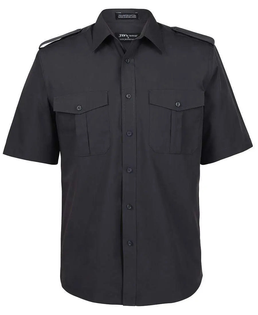 JB'S Long Sleeve & Short Sleeve Epaulette Shirt 6E - Simply Scrubs Australia