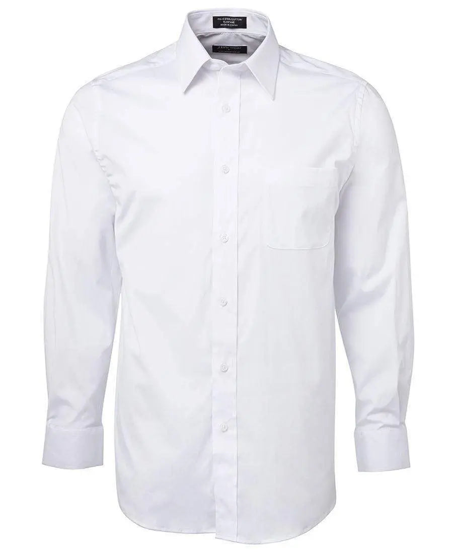 JB'S Urban Long Sleeve Poplin Shirt 4PUL - Simply Scrubs Australia
