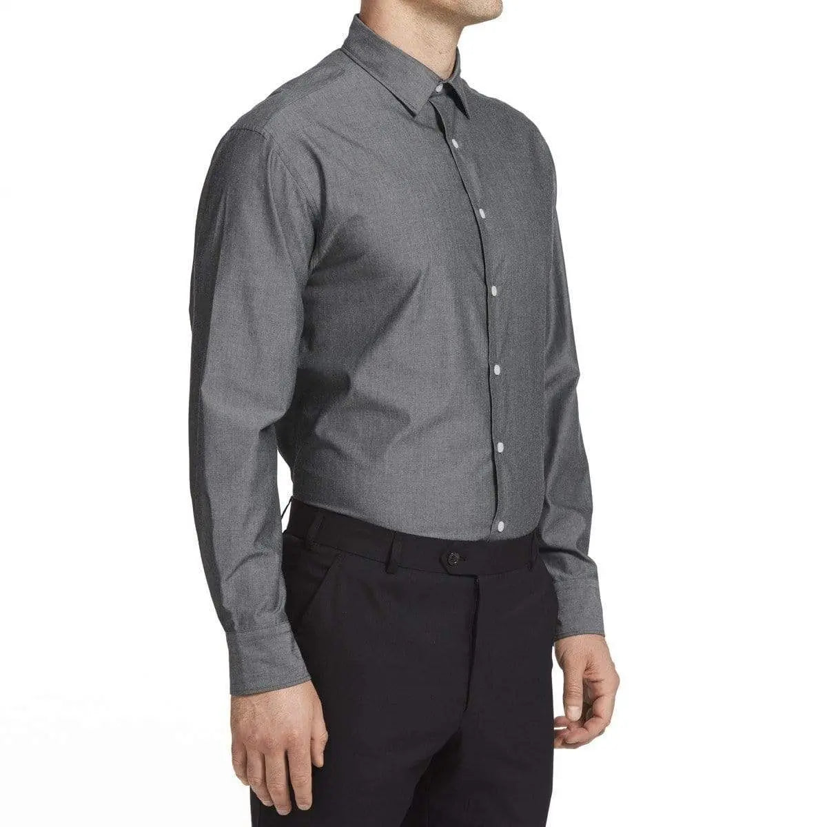 NNT Corporate Wear NNT Chambray Long Sleeve Shirt CATJ2W