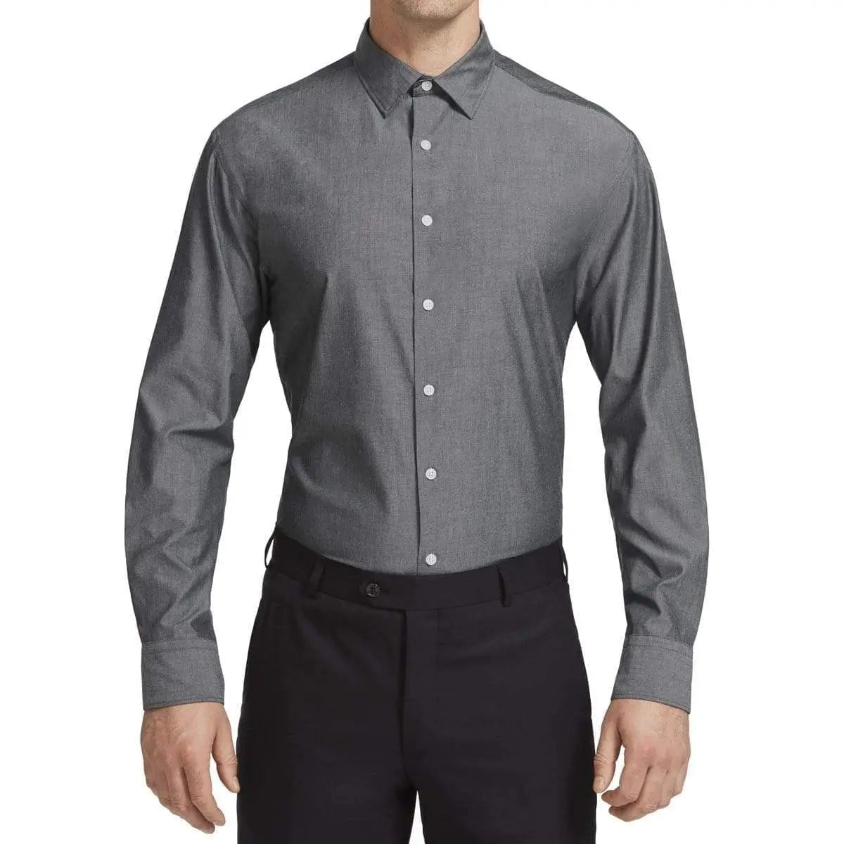 NNT Corporate Wear NNT Chambray Long Sleeve Shirt CATJ2W