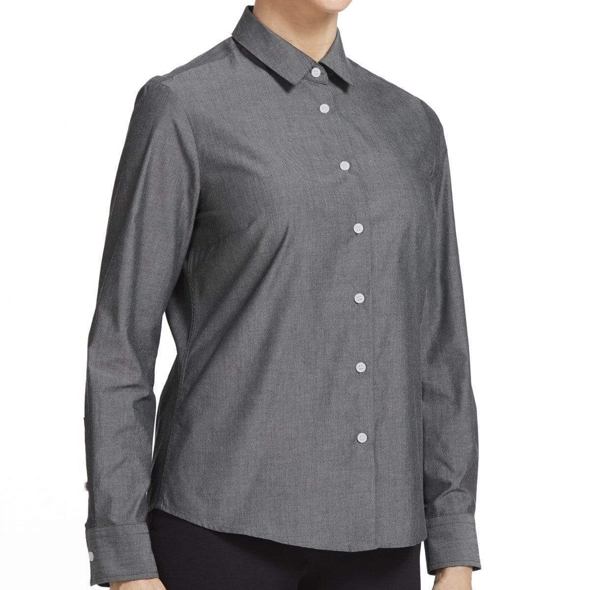 NNT Women's Chambray Long Sleeve Shirt CATU69