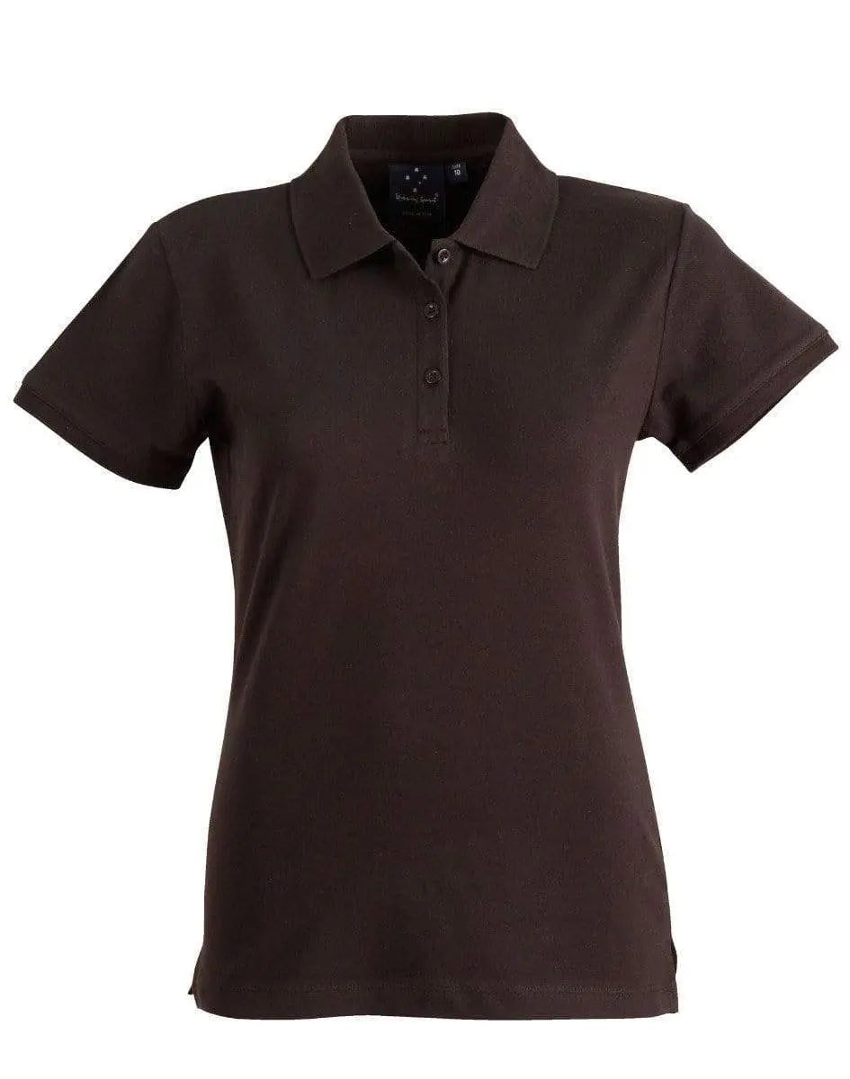 Winning Spirit Casual Wear Black / 8 Winning Spirit Darling Harbour Polo Ladies Ps56