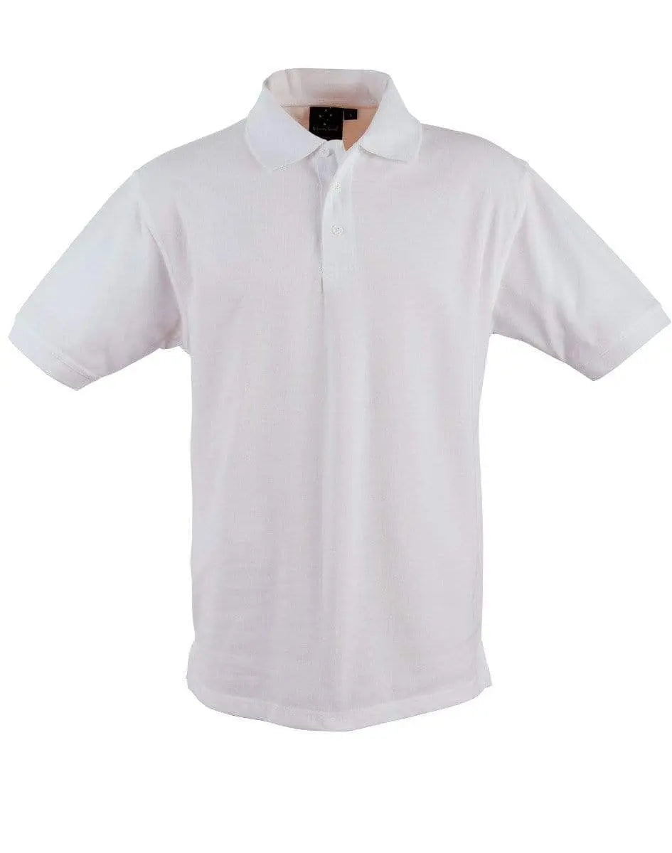 Winning Spirit Casual Wear White / S Winning Spirit Delux Polo Men's Ps22