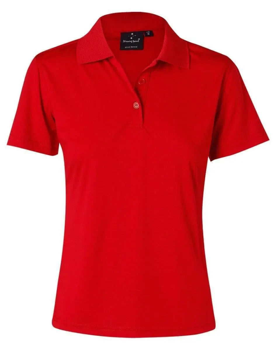 Winning Spirit Casual Wear Red / 8 Winning Spirit Icon Polo Ladies' Ps76