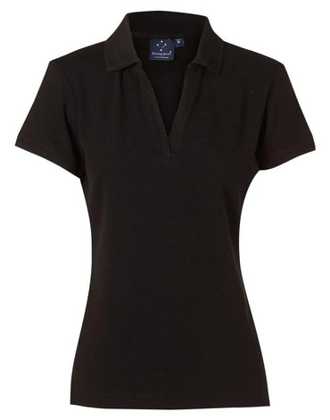 Winning Spirit Casual Wear Black / 8 Winning Spirit Longbeach Polo Ladies Ps40