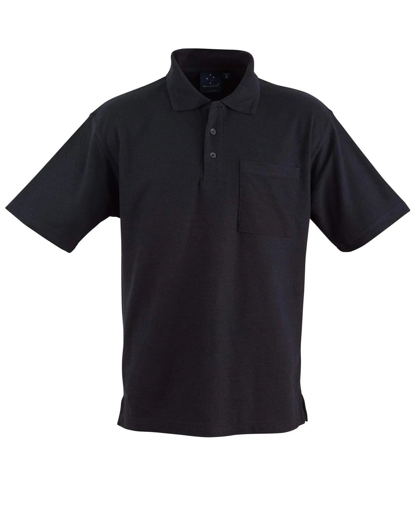 Winning Spirit Casual Wear Black / XS WINNING SPIRIT POCKET POLO Unisex PS41