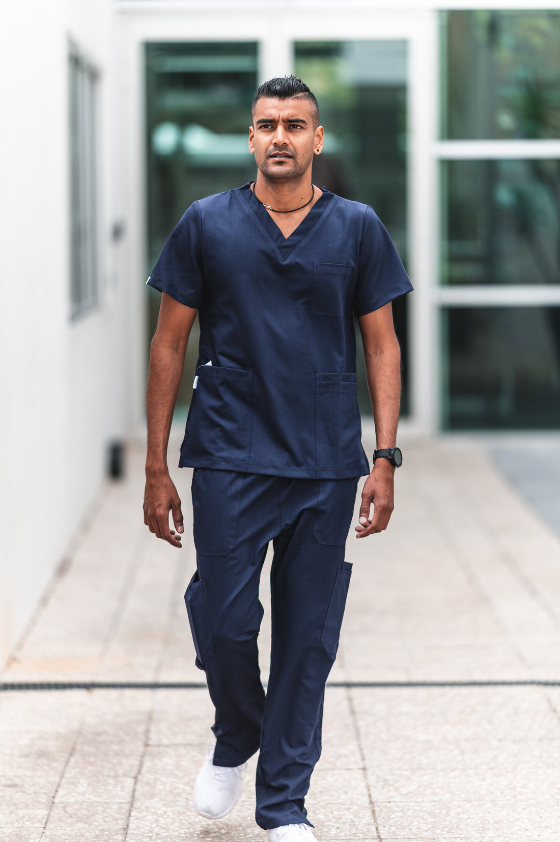 What is a nursing scrubs uniform?