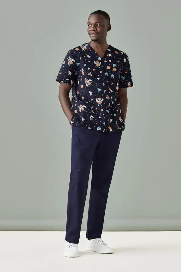 Printed-Nursing-Scrub-Tops Simply Scrubs Australia