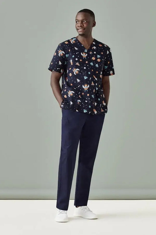 Printed-Nursing-Scrub-Tops Simply Scrubs Australia