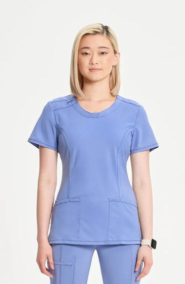 Cherokee Infinity Women's Round Neck Scrub Top 2624A