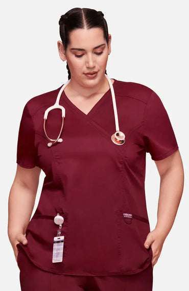 Cherokee Revolution Women's Mock Wrap Scrub Top WW610  Simply Scrubs Australia
