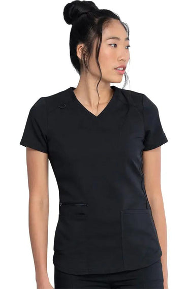 Dickies Balance Women's Knitted Panel Scrub Top DK875