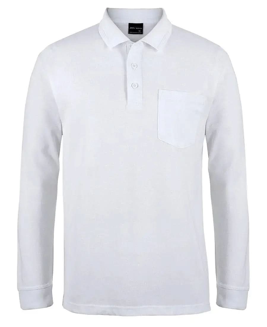 JB's  210 L/S POCKET POLO 210PL Metro Workwear.