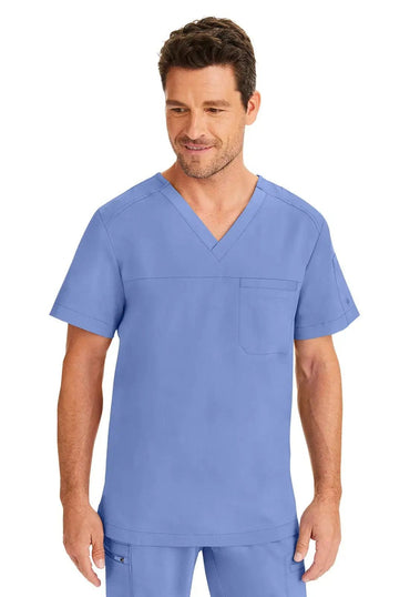 Healing Hands Purple Label Justin Men's Scrub Top 2330