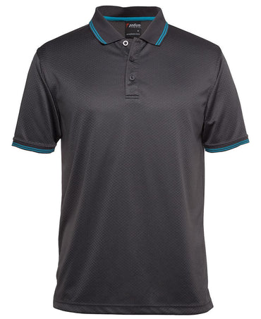 Jb's Jacquard Contrast Polo Shirt 7JCP