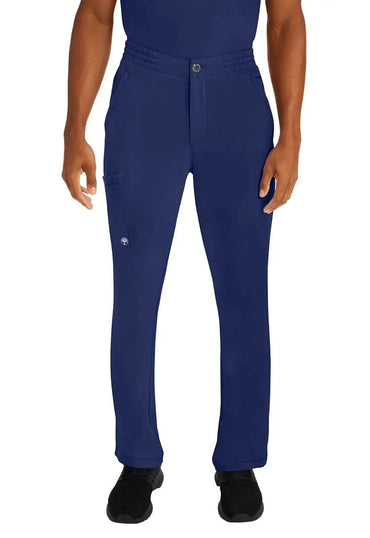 Healing Hands Ryan Men's Fly Zip Slim Fit Scrub Pant 9590