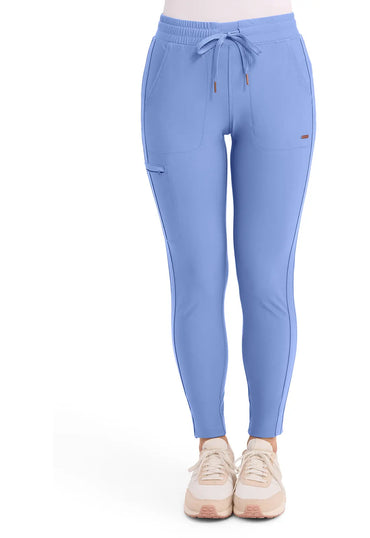 Cherokee Form Women's Mid Rise Tapered Leg Scrub Pant CK095