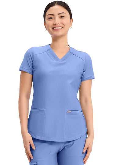 Cherokee Form Women's Power Mesh Scrub Top CK840