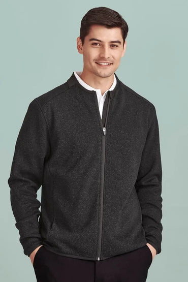 BizCare Nova Men's Knit Jacket CO342MJ