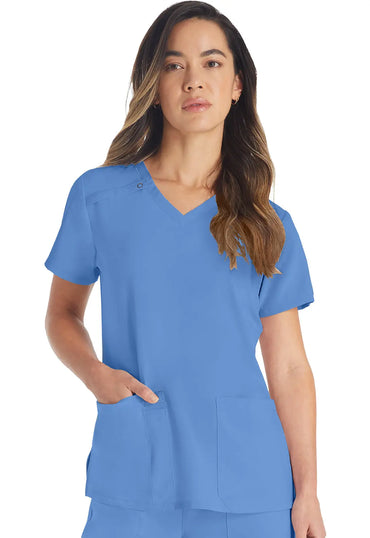 Dickies EDS Essentials Women's V-Neck Scrub Top DK615