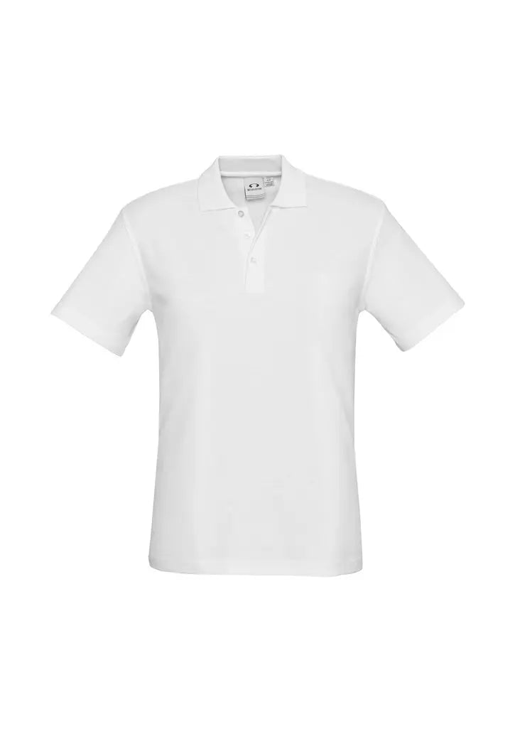 Biz Collection Men’s Crew Polo P400MS  Simply Scrubs Australia