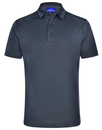 Women's Bamboo Charcoal Corporate Short Sleeve Polo PS88 in Graphite Grey