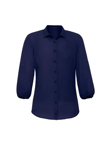 Biz Corporates Lucy 3/4 Sleeve Blouse RB965LT  Simply Scrubs Australia