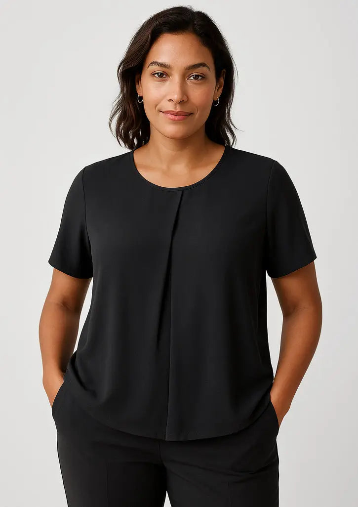 Biz Corporates Women's Sydney Top RT065LS  Simply Scrubs Australia