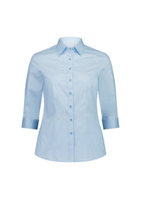 Biz Collection Women’s Fitzroy 3/4 Sleeve Shirt S636W Sky / 6