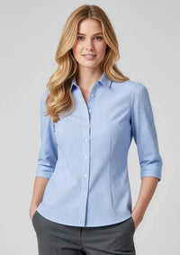 Biz Collection Women’s Euro 3/4 Sleeve Shirt S812LT