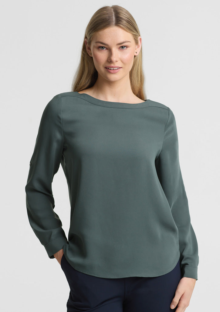 Biz Collection Women’s Madison Boatneck Blouse S828ll  