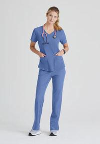 Skechers by Barco Women's Breeze 3-Pocket Scrub Top SK101  