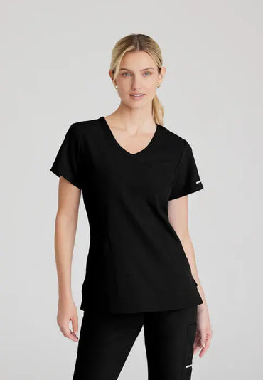 Skechers by Barco Women's Reliance Crossover Scrub Top SK102