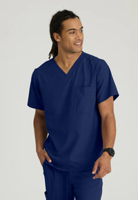 Skechers by Barco Men's Structure V-Neck Scrub Top SK0112  