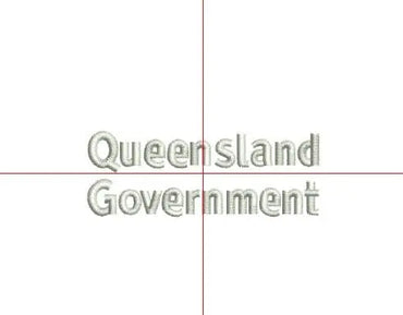 Queensland Health Scrub Logo on File (Embroidery Only)