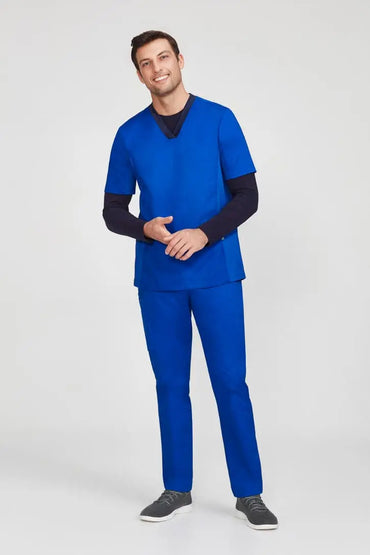 BizCare Men's Long Sleeve Nurse Under Scrub CT247ML