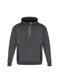 Biz Collection Active Wear Grey/Black/Fluoro Yellow / XS Biz Collection Adult’s Renegade Hoodie SW710M