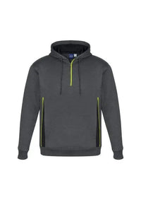 Biz Collection Active Wear Grey/Black/Fluoro Yellow / XS Biz Collection Adult’s Renegade Hoodie SW710M