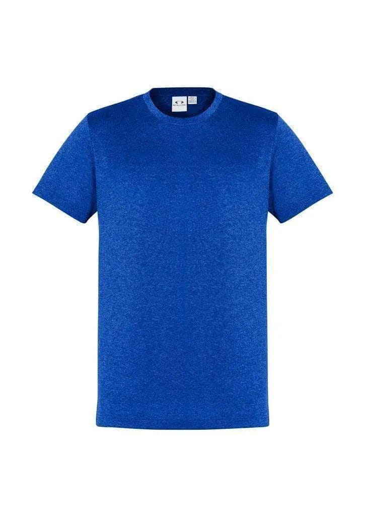 Biz Collection Men’s Aero Tee T800MS in Electric Blue