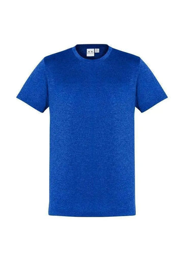 Biz Collection Men’s Aero Tee T800MS in Electric Blue