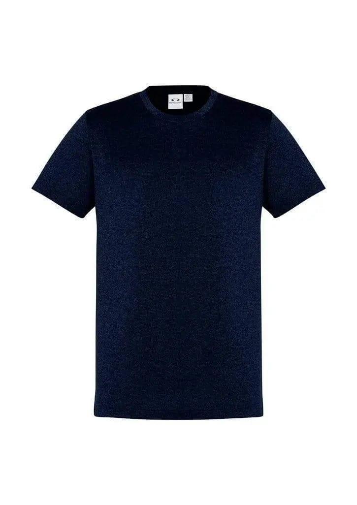 Biz Collection Men’s Aero Tee T800MS in Navy