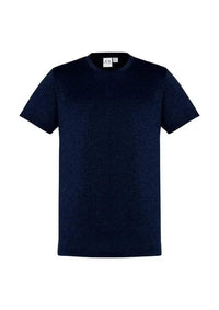Biz Collection Men’s Aero Tee T800MS in Navy