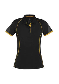 Biz Collection Women's Razor Polo Shirt P405LS